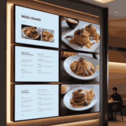 Digital Menu Boards for Restaurants