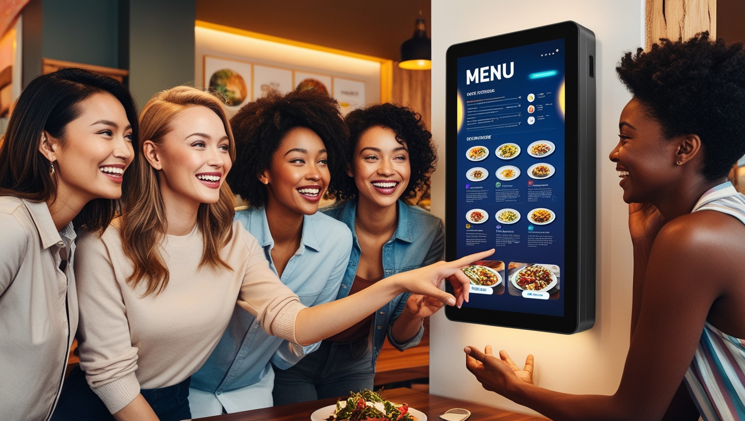 How Digital Menu Board Can Boost Restaurant Sales