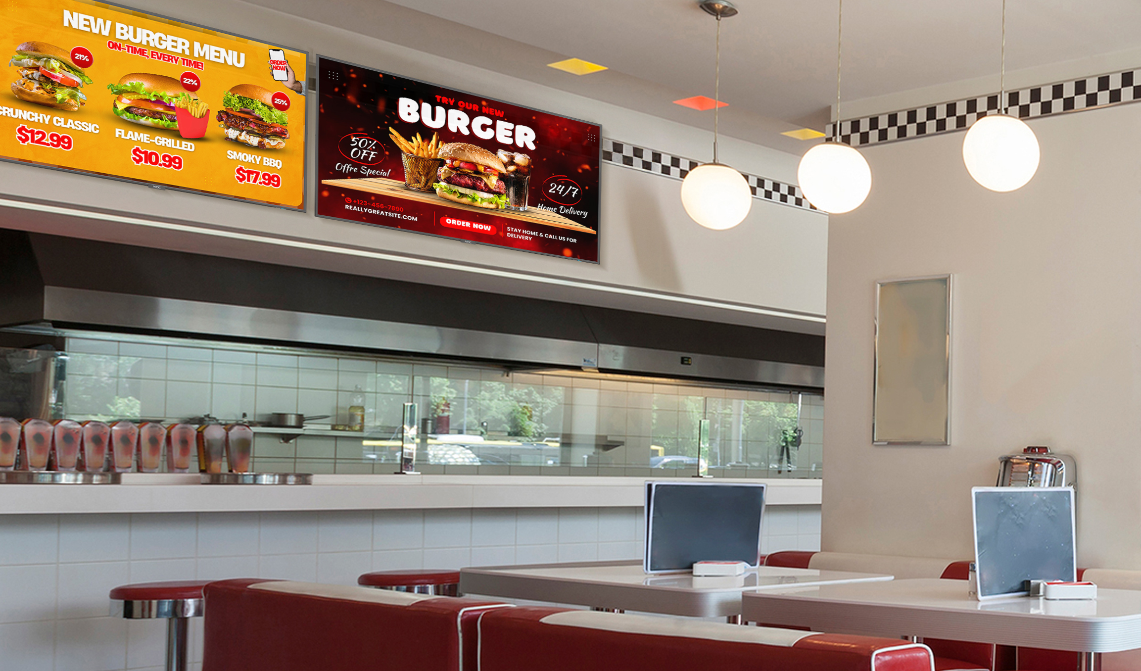 5 Ways Digital Menu Board Signage Is Revolutionizing Fast Food