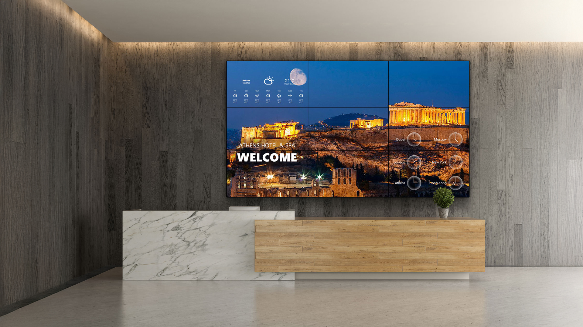 The Future of Hospitality: Benefits of Implementing Digital Signage in Hotels