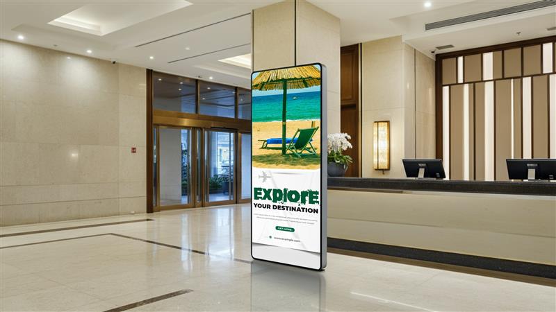 How Digital Signage in Hotels Drives Revenue & Guest Engagement