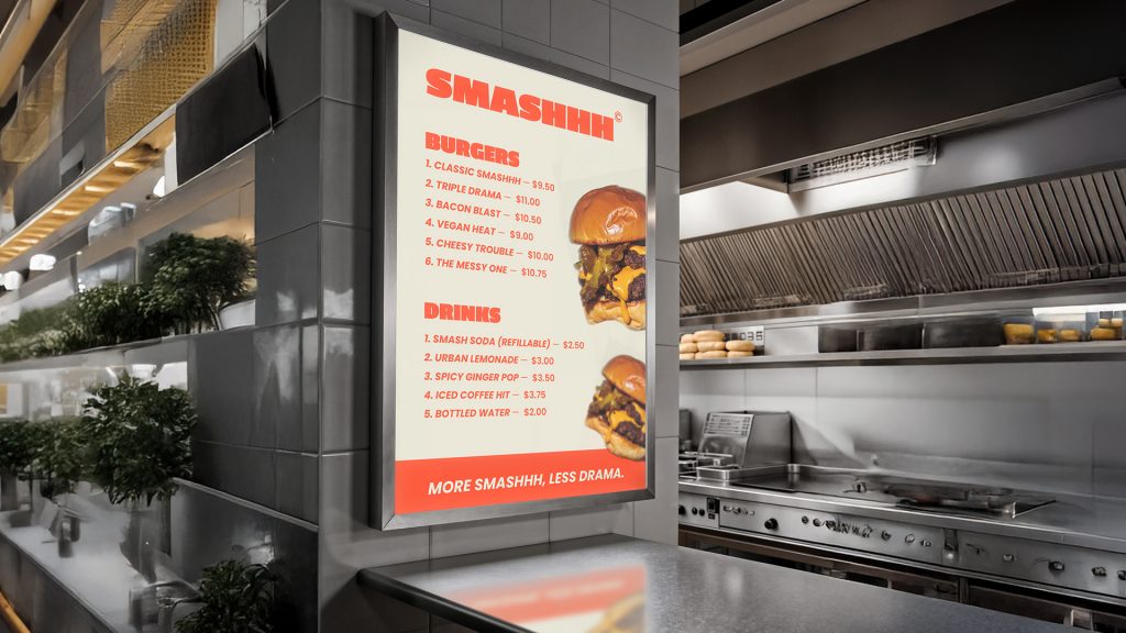 Restaurant Digital Menu Board