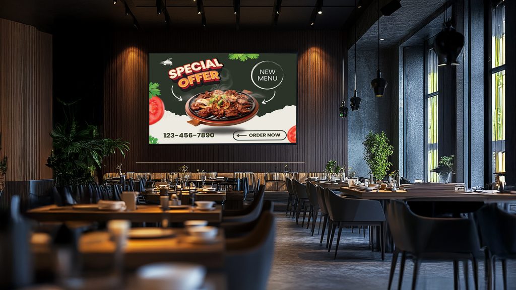 Restaurant Digital Menu Board