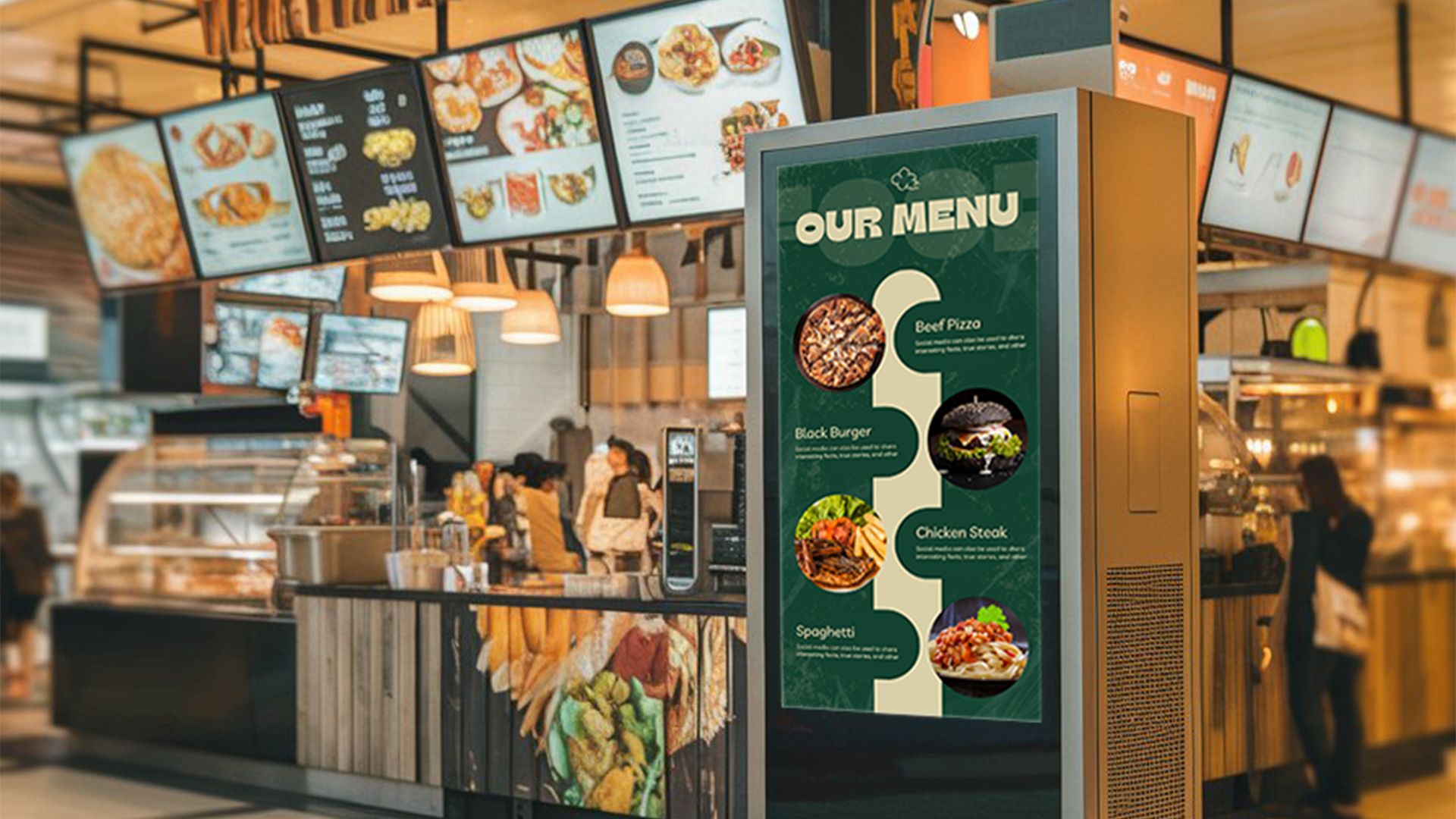 Why Quick Service Restaurants Need Digital Signage to Stay Competitive