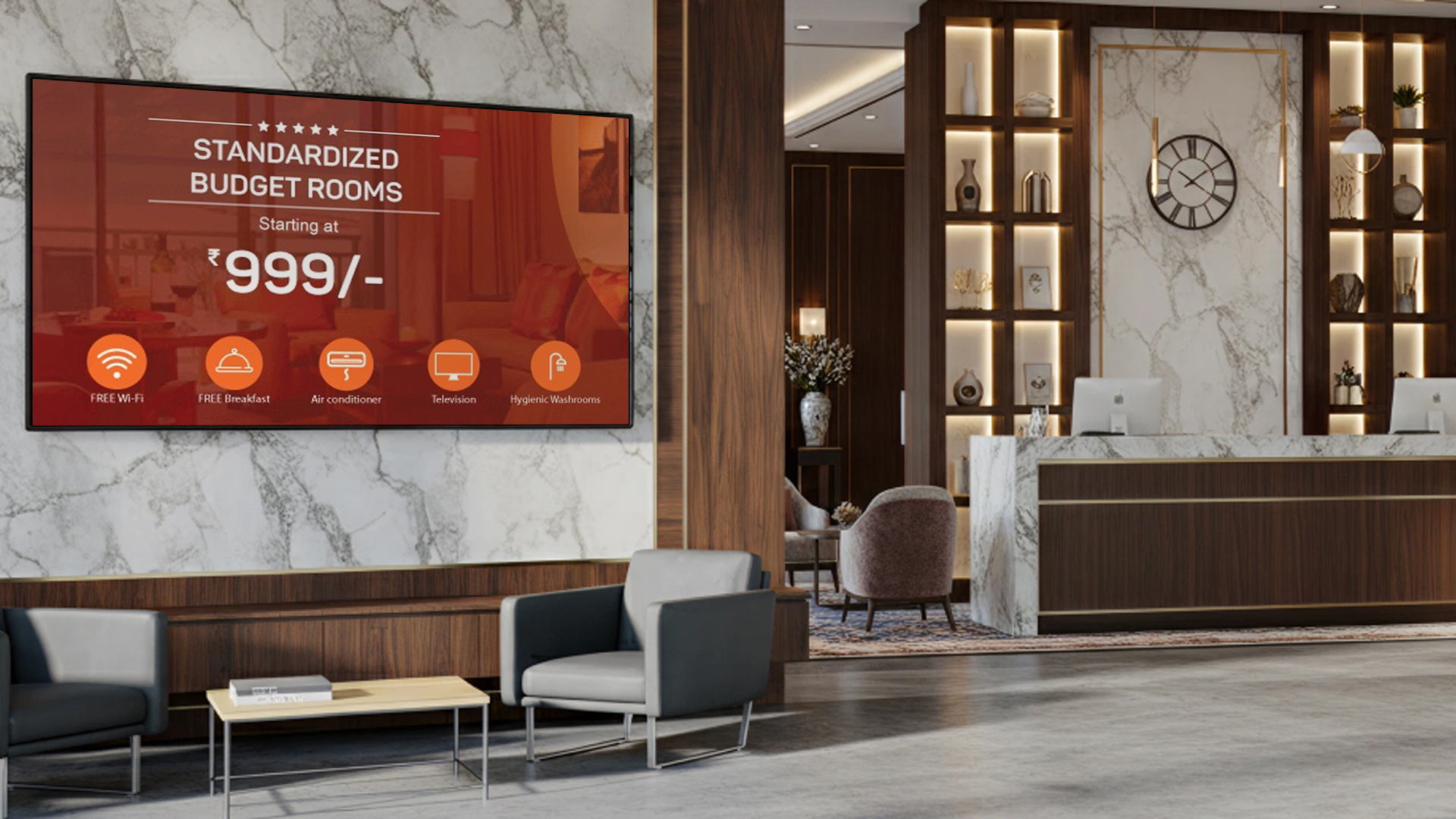 How Hotel Digital Signage Enhances The Guest Experience
