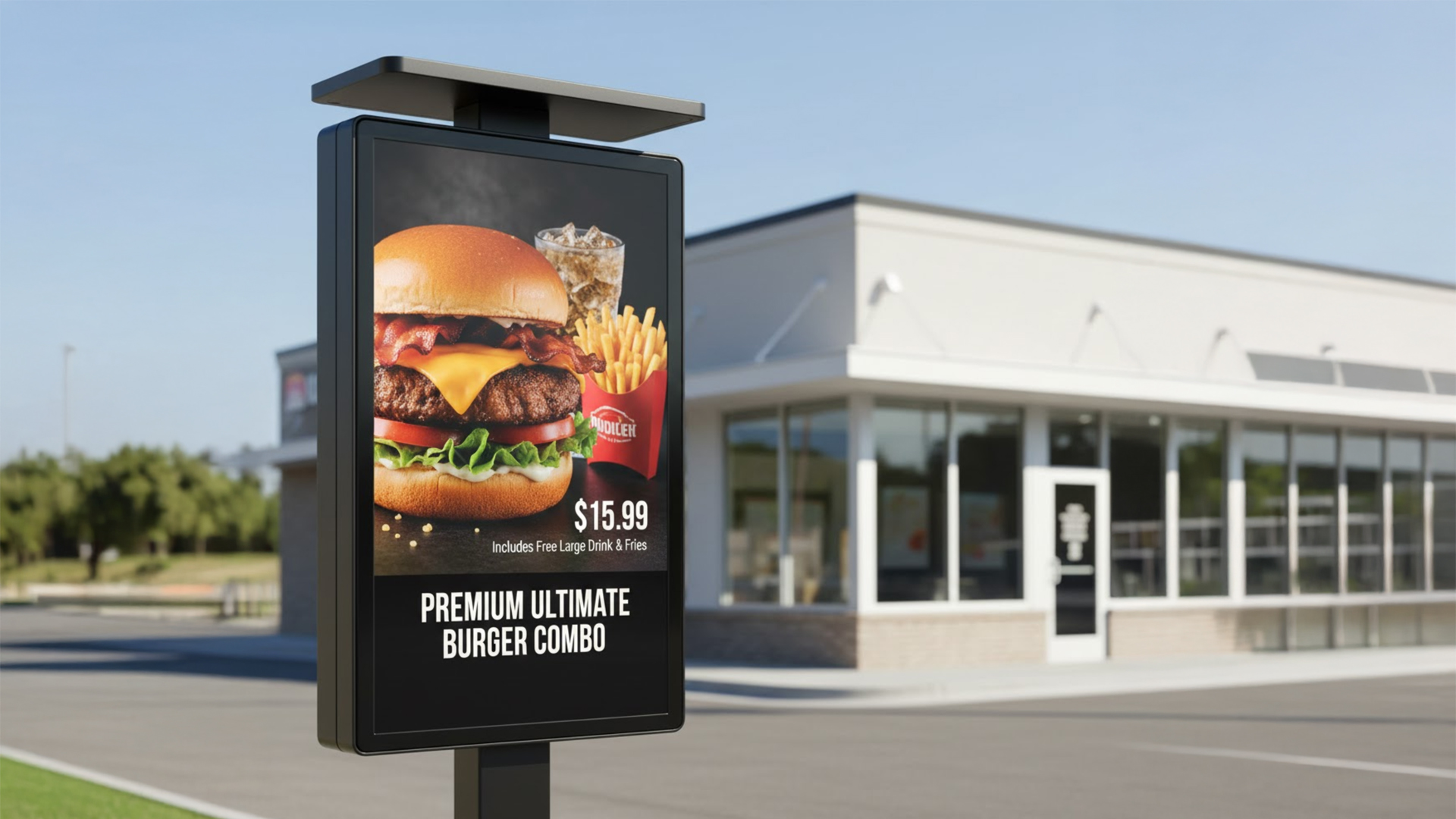 How Digital Drive-Thru Menu Boards Drive Up to 30% More Sales
