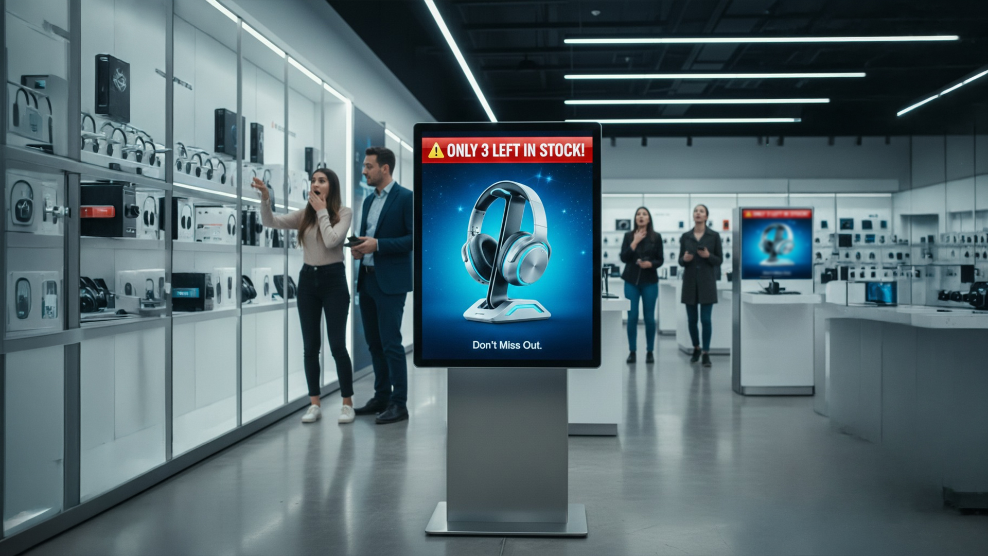 How Digital Signage Influences the Modern Buyer’s Journey