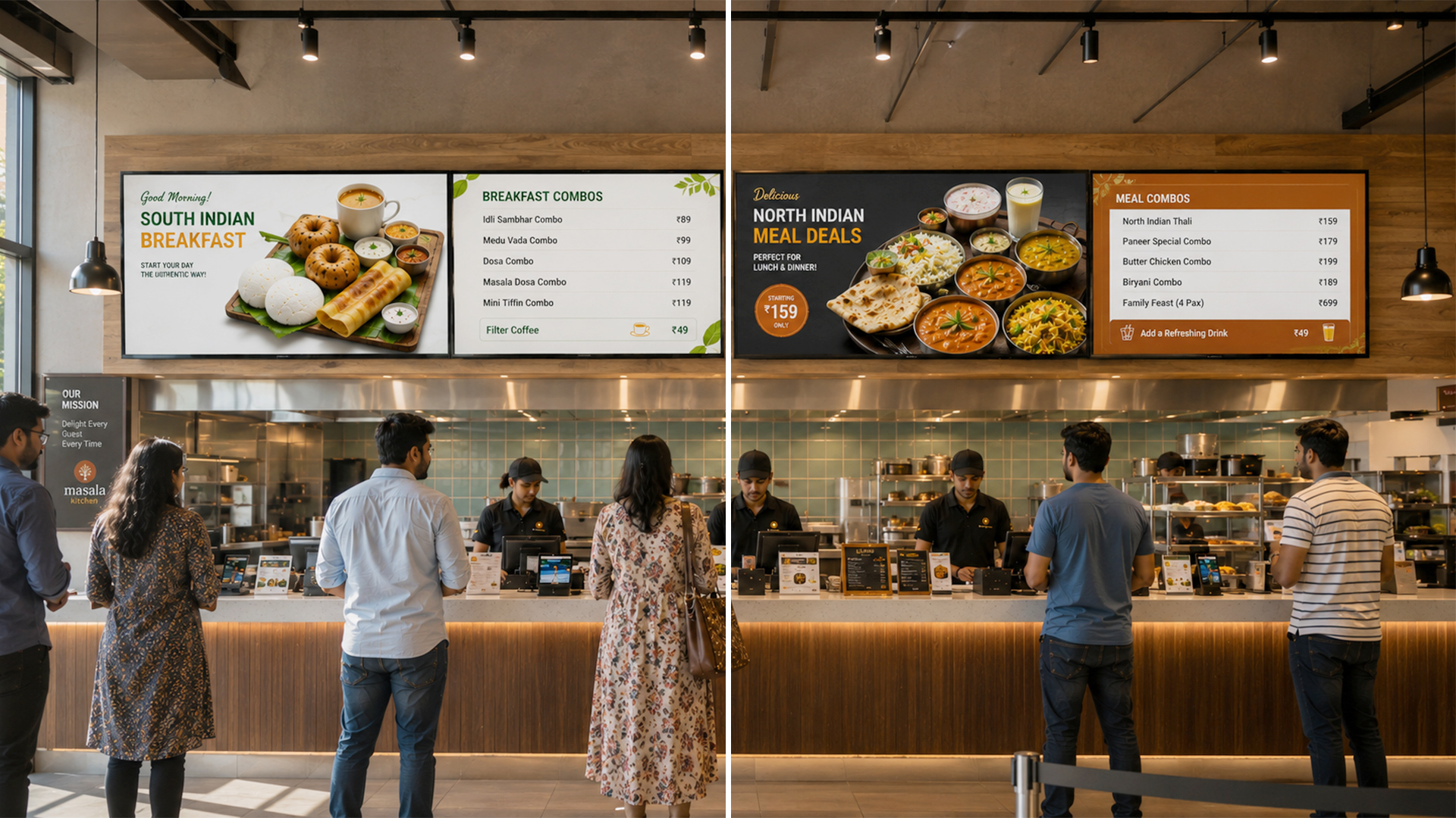 How Digital Menu Boards Help Restaurants Increase Sales and Elevate Customer Experience