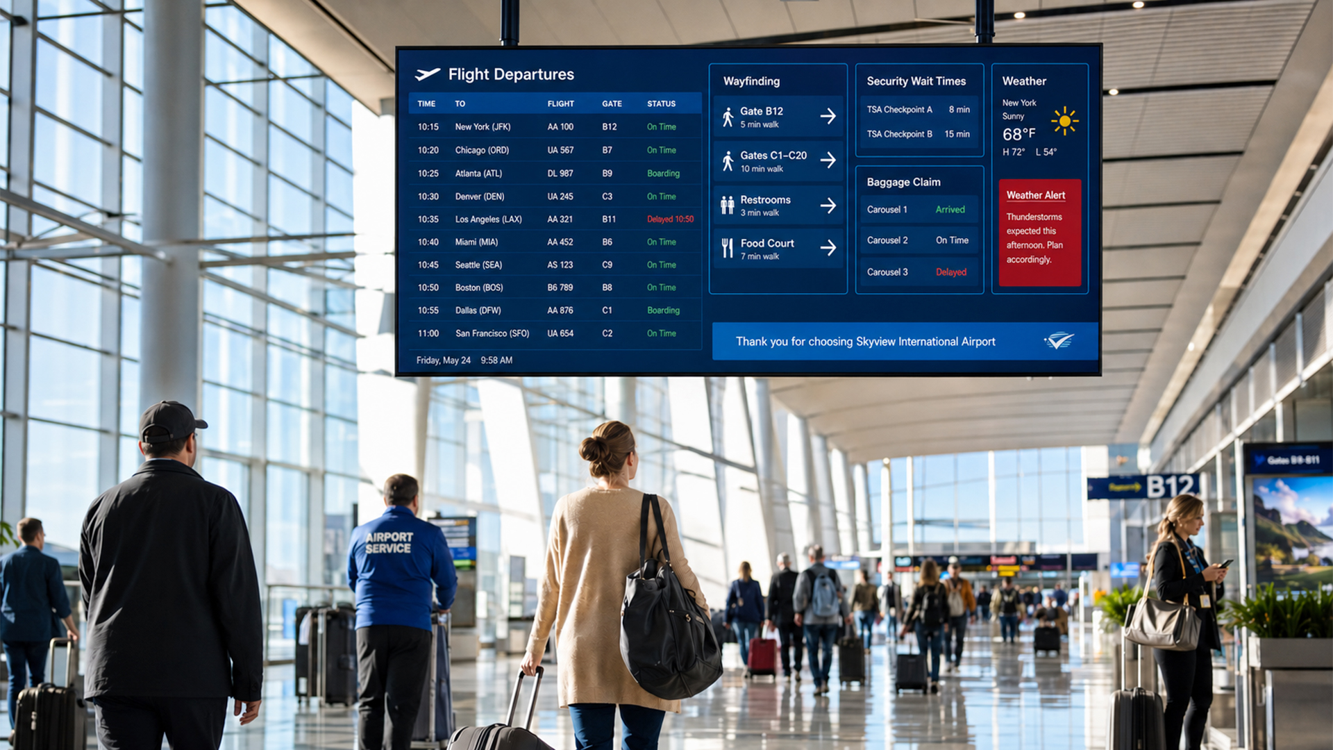 How Transport Digital Signage is Transforming the Way We Move