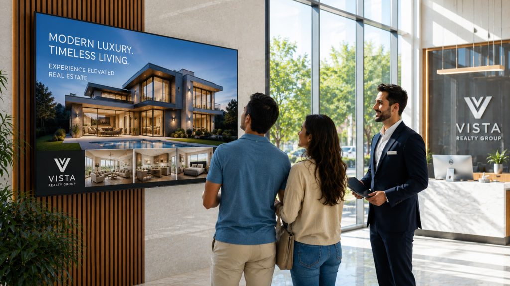 Real Estate Digital Signage