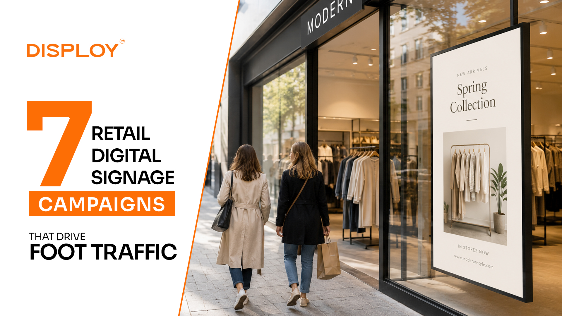 7 Retail Digital Signage Campaigns That Drive Foot Traffic