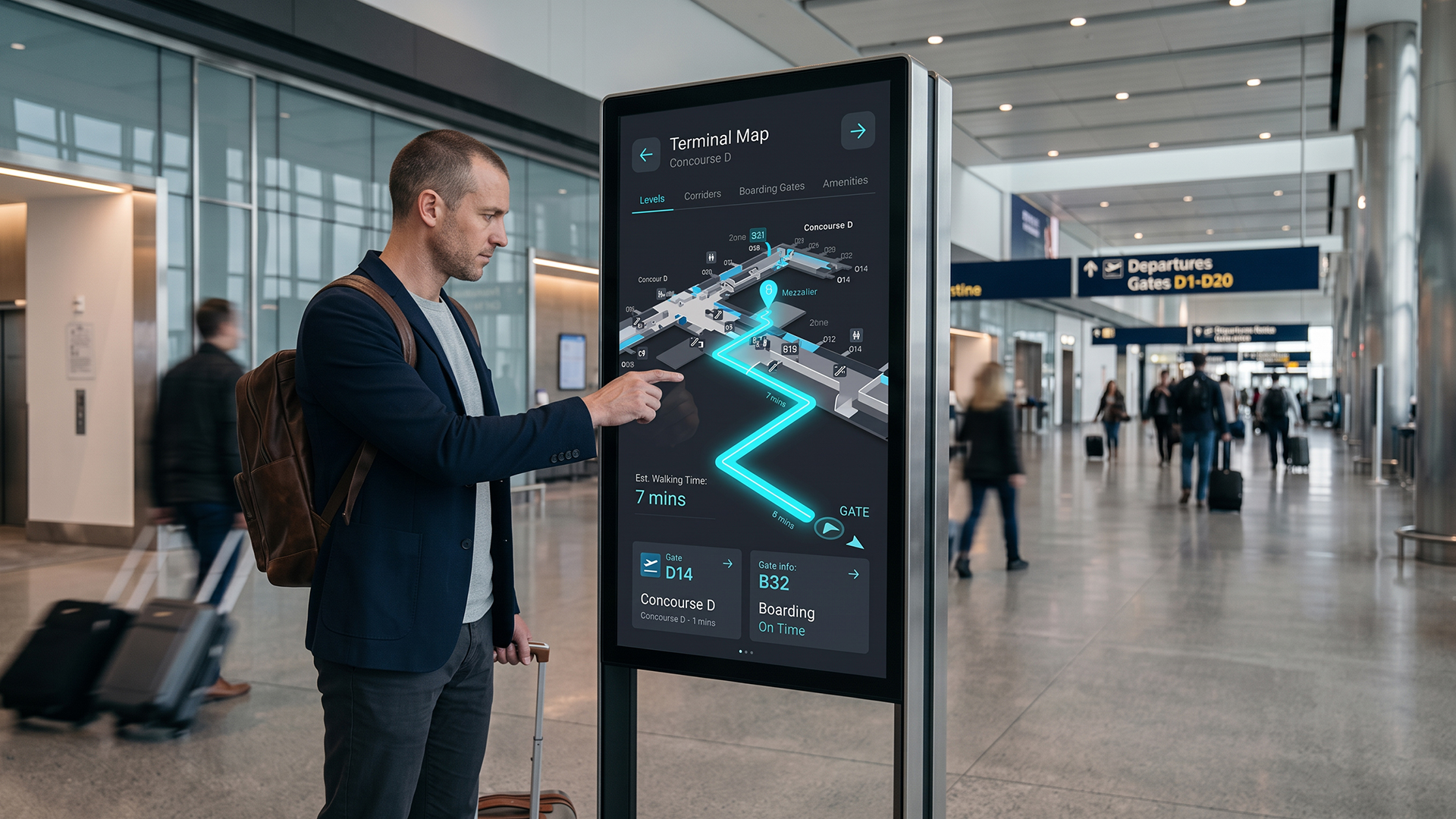 Digital Signage for Transportation - Disploy