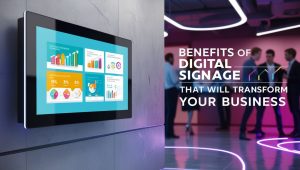 Blogs 7 Benefits of Digital Signage
