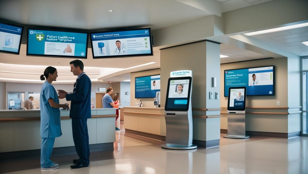 hospital Digital signage 