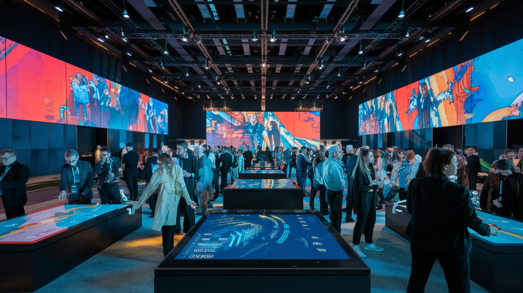 4 Powerful Ways Interactive Digital Signage Transforms Events 2 Interactive Digital Signage