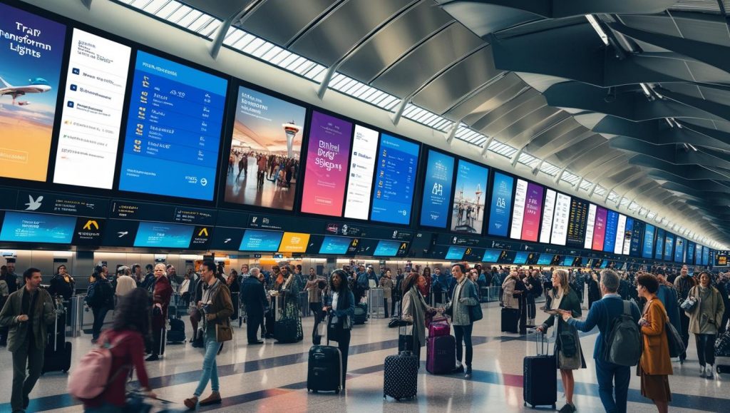 Transportation Digital Signage: 6 Game-Changing Ways 1 Transportation Digital Signage