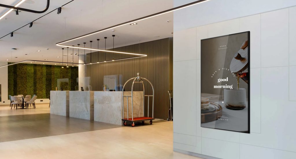 The Future of Hospitality: Benefits of Implementing Digital Signage in Hotels 1 Digital Signage in Hotels