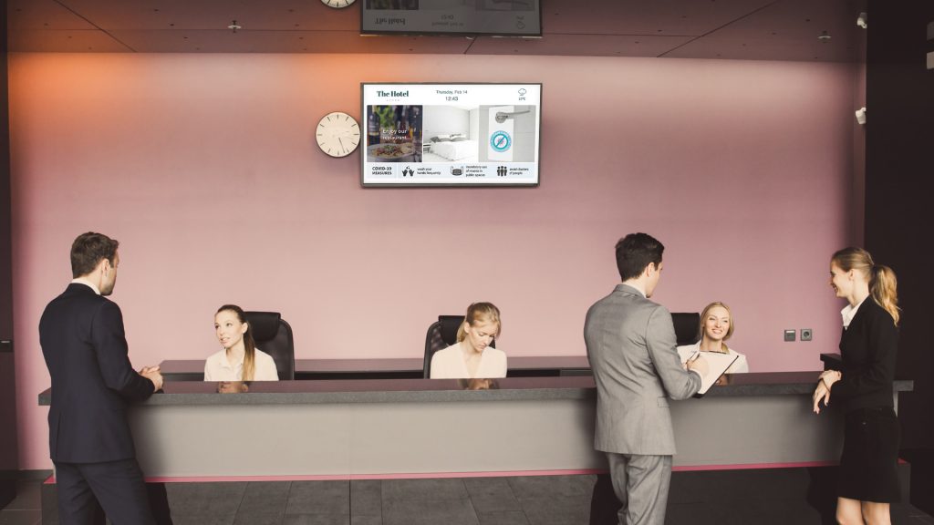 Digital Signage in Hotel