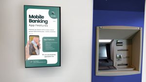 Digital Signage for Banks