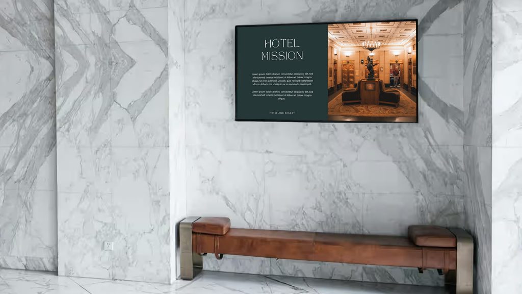 Digital Signage in Hotels