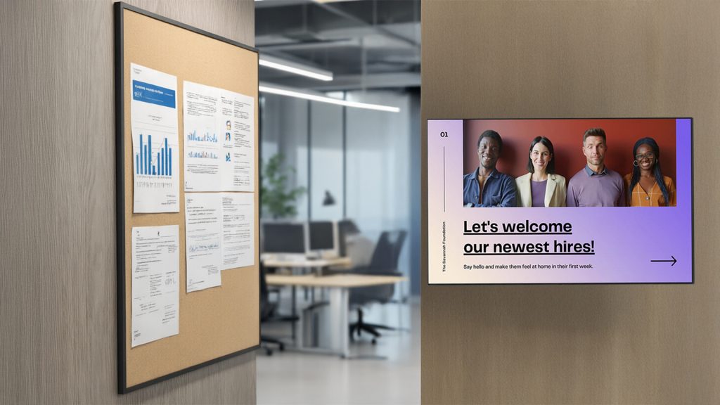 Why Modern Offices Need Office Digital Signage? 3 Office Digital Signage