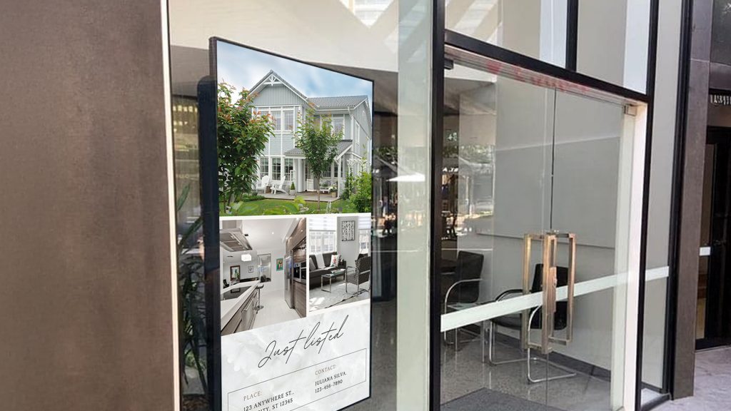 Real Estate Digital Signage: The New Way to Attract Property Buyers 2 Real Estate Digital Signage