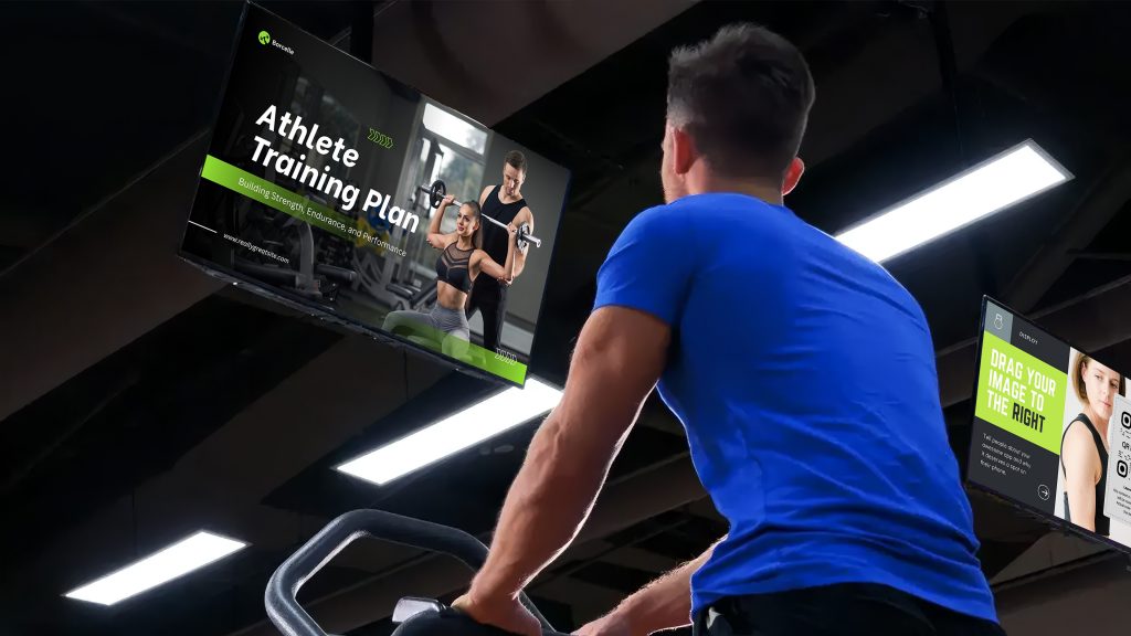 Gym digital signage 4