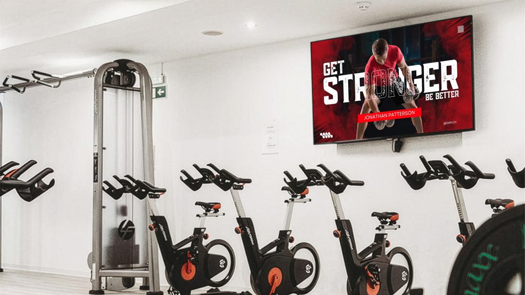 Gym digital signage 5