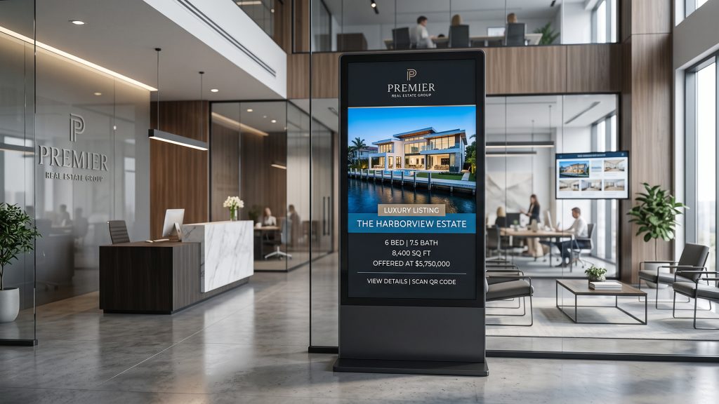 Real Estate Digital Signage